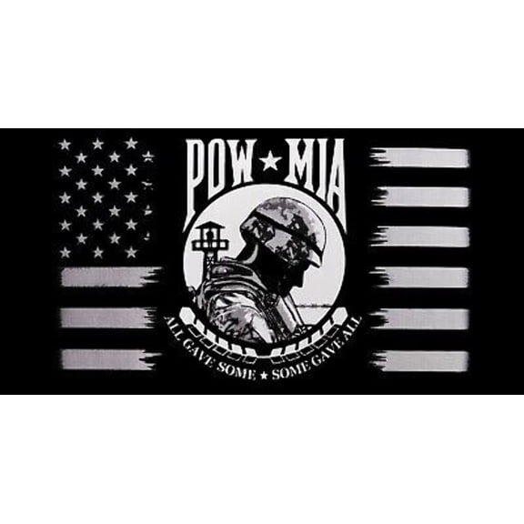 Pow Mia All Gave Some Some Gave All USA Vinyl Decal Bumper Sticker
