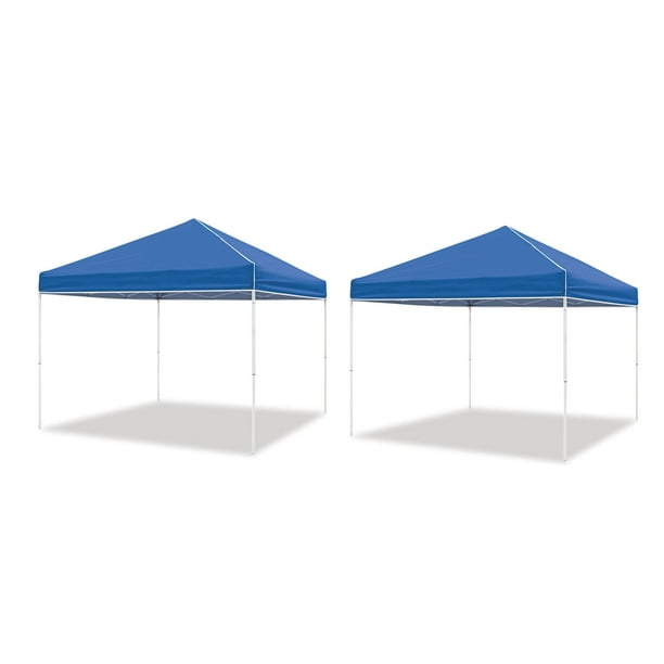ZShade 10 x 10 Foot Everest Instant Canopy Outdoor Patio Shelter, Blue