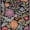 ARF1586-PETAL, variant on GENIMO 5'x7' Area Rug for Living Room, Machine Washable Non Slip Low Pile Rug for Bedroom Dining Room, Modern Floral, Dusty Black