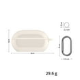 thumbnail image 3 of Silicone Case Compatible with Beats Solo Buds Headphone Case,Protective Case for Beats Solo Buds,Shock-Absorbing Wireless Earbuds Cover with Keychain,Drop-proof and Dust-proof, 3 of 11