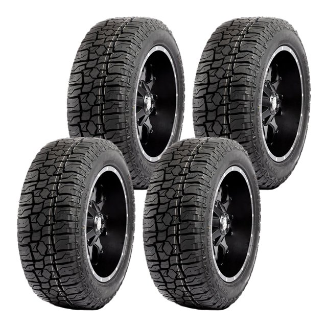 Paquete de 4 llantas 35X12.5 R18 Suretrac Wide Climber Awt 10Pr 123S