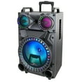 thumbnail image 2 of beFree Sound Rechargeable 12 Inch Bluetooth Portable Party Speaker with PA System, FM Radio and USB/TF Inputs, 2 of 6