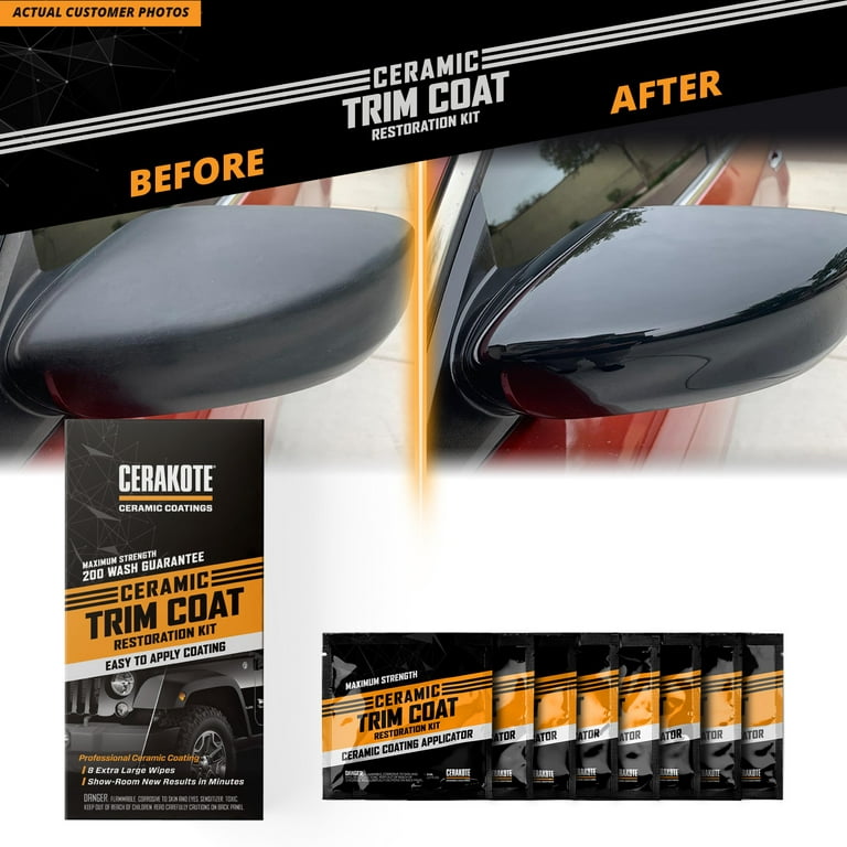 Cerakote Ceramic Car Trim Coat Renewal & Protection Kit – SLiPLO
