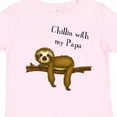 thumbnail image 4 of Inktastic Chillin with Papa Sloth Cute Boys Toddler T-Shirt, 4 of 5