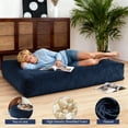 thumbnail image 3 of Giant Convertible Bean Bag Chair Bed for Adults, Folds from Lazy Chair to Floor Mattress – Ideal for Home Office, Relaxing & Sleeping, 3 of 7