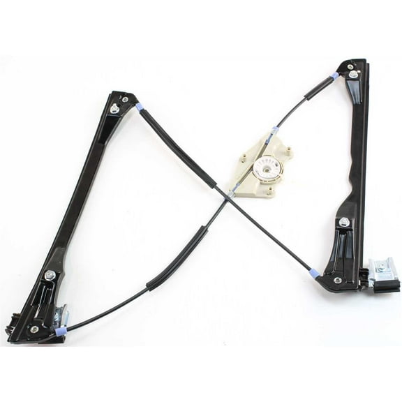 Window Regulator Compatible For 1999-2006 Volkswagen Golf 1999-2005 Jetta Front, Right Passenger Power