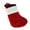 Santa, variant on Christmas Stocking w/ 2 pack Novelty Crew Socks (Women)