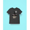 thumbnail image 5 of Halloween Funny Cat Witch Mens T Shirt, 5 of 5
