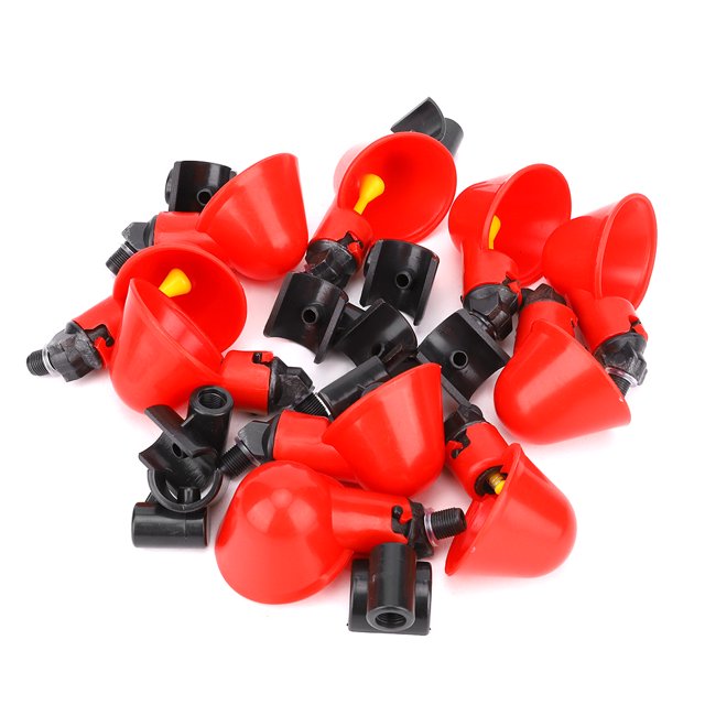 Chicken Drinking Cup, Poultry Waterer, 10Pcs Poultry Drinking Machine Automatic For Bird Sheep For Any Breed Of Poultry Chicken