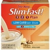 Slim-Fast Low Carb: Vanilla Cream Shake Ready To Drink Meal, 4 Pk