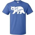 thumbnail image 3 of Inktastic West Virginia White Bear Silhouette T-Shirt, 3 of 5