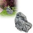 thumbnail image 6 of Artificial Landscape Rock Decorative Stone Grey Realistic Multipurpose Garden Decoration Yard Ornament, 16x16x24cm, 6 of 6