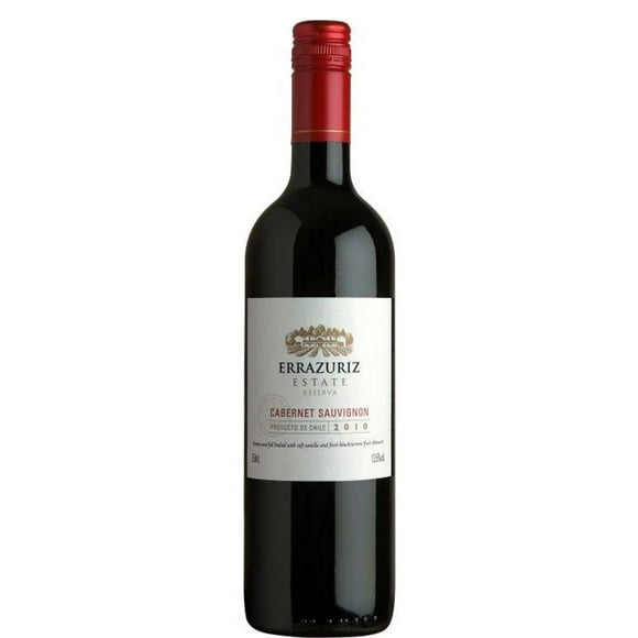 Pack de 4 Vino Tinto Errazuriz Reserva Cabernet Sauvignon 750 ml