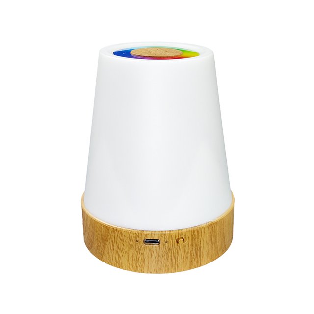 Lámpara LED de mesita de noche YUBINGJIE táctil regulable 13 colores batería 1500 mAh