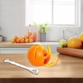 thumbnail image 4 of Stainless Steel Orange Peeler Kitchen Tool Modern Fruit Peeling Gadget For Fruits Easy To Use Durable Food Prep Accessory, 4 of 7