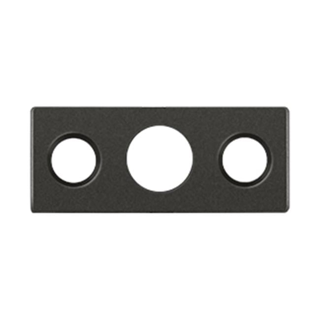 Brass Strike Plate for 7 in. Flush Bolt, OilRubbed Bronze Walmart