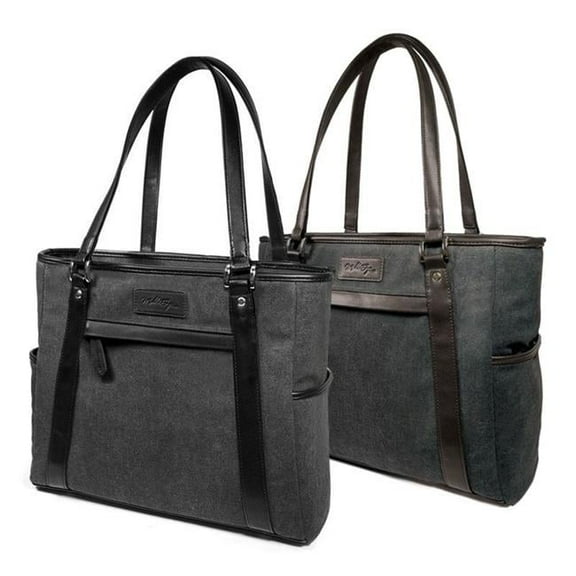 16 in. Urban Laptop Tote, Charcoal