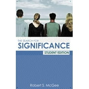 The Search for Significance Student Edition (Paperback)