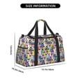 thumbnail image 3 of Balery Llamas Colorful Bolsa de Gimnasio para Mujeres, Bolsa de Viaje con Bolsillo Húmedo, Bolsa de Fin de Semana para Mujeres, Bolsa de Viaje Resistente al Agua, 3 of 7