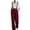 19# Red, variant on Overalls for Women Dressy Jumpsuit Overalls Suspender Straight Leg Casual Romper High Waisted Work Suit Pants with Pockets White XL