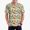 thumbnail image 2 of Salouo Retro Bike for Men's Short Sleeve Polo Shirts,Polo Shirts for Men Performance Short Sleeve Golf Shirt Athletic Casual Collared T-Shirt-Small, 2 of 8