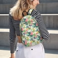 thumbnail image 5 of Easygdp Tropical Flowers Mochila de Lona Resistente para Laptop, Compatible con Laptops de 15 a 17 pulgadas, Ideal para Escuela, Trabajo y Viajes-Medium, 5 of 5