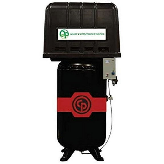 Chicago Pneumatic 5-HP 80-Gallon Two-Stage Air Compressor (208-230V 3-Phase) Fully Packaged - RCP-583VQP