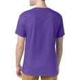 thumbnail image 4 of Hanes Mens ComfortSoft Everyday Crewneck T-Shirts 4-Pack, XL, Purple, 4 of 4