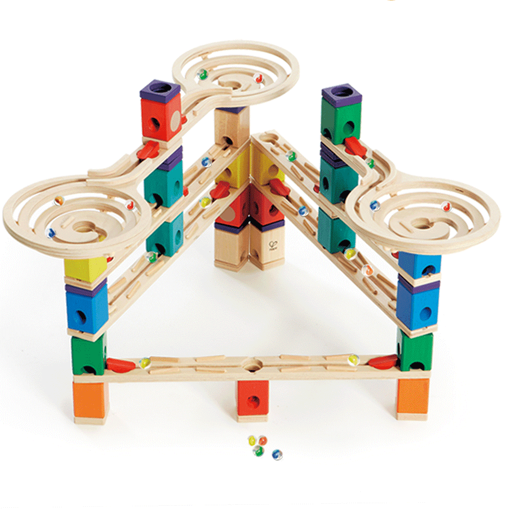 hape the roundabout marble run