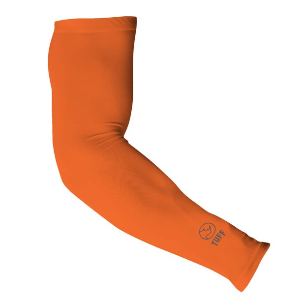 Verbonden telefoon Misbruik TUFF Arm Sleeves for Men Women -Tattoo Cover up Sleeves to Cover Arms, Sun  Protection - Perfect for Cycling Golf Running Driving (Orange HI VIS) -  Walmart.com