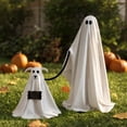 thumbnail image 5 of Eolstice Halloween Standing Halloween Ghost Set, Fabric Ghost Dog with Sign, Halloween Decorations Outdoor, Spooky Ghost Dog for Party Front Door Decor, 5 of 7