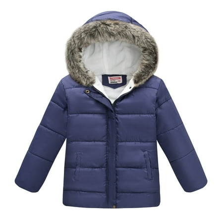 

Toddler Boys Girls Long Sleeve Winter Warm Outwear Hoodie Jacket Coat Solid Color Coats Boys Boys Youth Jacket Winter Coats for Teen Boys Kid Road Coat 5t Winter Cost Warm Winter Jacket for Boys Boys