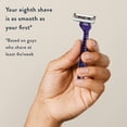 thumbnail image 5 of Disposable Razors for Men - 10 Count - 3-Blade Men's Razors for Travel and On-the-Go Convenience, 5 of 6