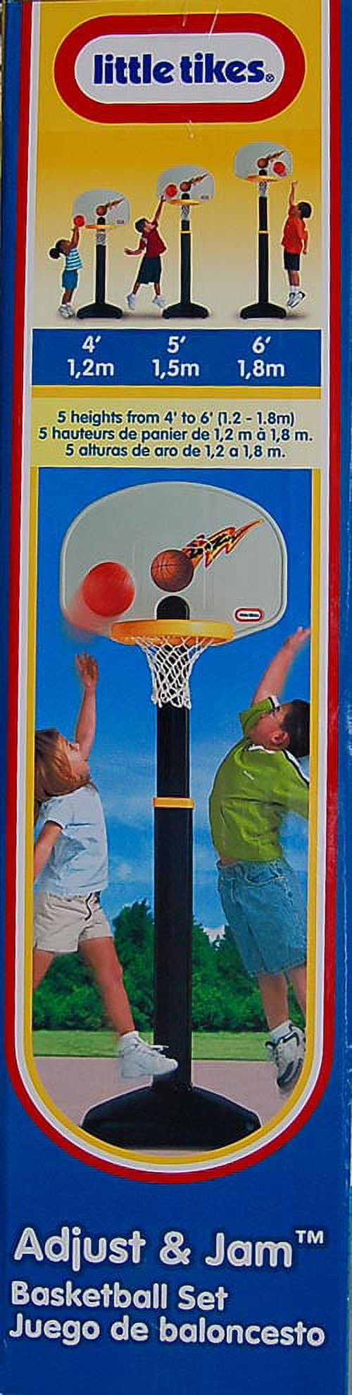 Little Tikes Adjust & Jam Basketball Hoop