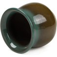 thumbnail image 3 of Ceramic Plant Pot Succulent Flowerpot 4.3 Inch Small Potted Planter with Drainage Hole, Round Plain Fired Flow Glazed, 3 of 5