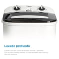thumbnail image 3 of Lavadora Semiautomática Midea  Una Tina 10 Kg Impulsor Dual Force 2 Ciclos de Lavado MLTS101M2SGDW, 3 of 6