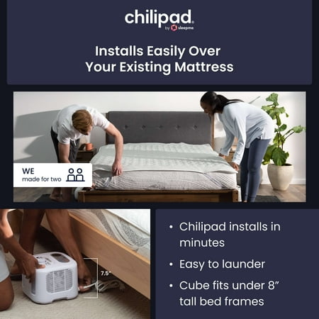 ChiliSleep - Cube Sleep Hydropower Mattress Pad King