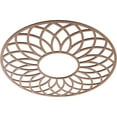 thumbnail image 2 of 28"OD x 9 5/8"ID x 3/8"T Cannes Wood Fretwork Pierced Ceiling Medallion, Wood (Paint Grade), 2 of 3