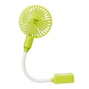 Sewing Machine Fan Adjustable Cooling USB Powered Fan Green