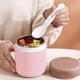 thumbnail image 4 of Taza para Sopa de Acero Inoxidable 304, con Aislamiento Al Vacío, Asa a Prueba de Fugas y Fácil de Transportar, Boca Ancha con Cuchara, Recipiente para Alimentos Fríos y Calientes, Ideal par, 4 of 5