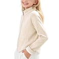 thumbnail image 3 of FAIWAD Boys Girls Warm Fleece Coat Zip up Collar Jacket Kids Soft Cozy Casual Daily Outerwear, 3 of 5