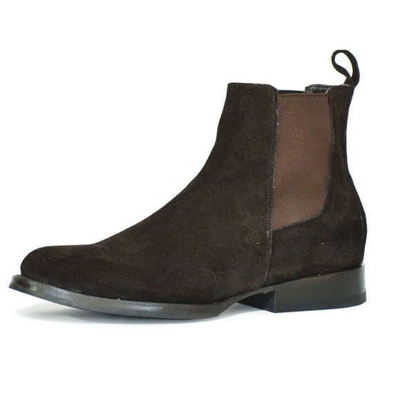 Stetson Western Boot Mens Chelsea Romeo Dark Brown 12-020-2036-4054 BR