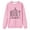 Pink, variant on Arlun Hockey Mom Sweatshirts Womens Game Day Sweatshirts Ice Hockey Letter Graphic Printed Pullovers Crewneck Long Sleeve Hoodless Tops Hockey Lover Gifts Pink XL
