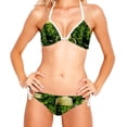 thumbnail image 2 of Saint Patrick's Day Detachable Sponge Adjustable Strap Bikini Set Two-Pack Swimsuits Swimming Suits Applicable Scenes, 2 of 6