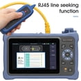 thumbnail image 3 of OTDR 1310/1550nm 26/24dB Fiber Optic Reflectometer Touch Screen VFL OLS Event Map Ethernet Cable Tester Dual wavelength ,Accurate, 3 of 6