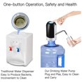 thumbnail image 3 of Water Bottle Pump, 5 Gallon Water Jug Dispenser USB Charging, Automatic Drinking Water Pump, Portable Electric Water Bottle Switch Spout for Universal 2 to 5 Gal Bottle - Black, 3 of 7
