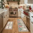 thumbnail image 4 of PALIFEUR Christmas Kitchen Rugs Set of 2, Christmas Stree Rugs, Non-Slip Kitchen Rug, Washable Kitchen Mats for Christmas Kitchen Decor Festival Holiday Party Decorations, 4 of 7