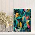 thumbnail image 2 of Tropical Leaves Canvas Print, Botanical Art for Living Room, Office, Hotel, Restaurant, 2 of 8