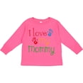 thumbnail image 3 of Inktastic I Love My Mommy Handprints Boys or Girls Long Sleeve Toddler T-Shirt, 3 of 5