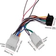 thumbnail image 3 of RED WOLF Aftermarket Pioneer Radio Install Wiring Harness Connector Replacement for Subaru Forester WRX 2012-2018, 3 of 5